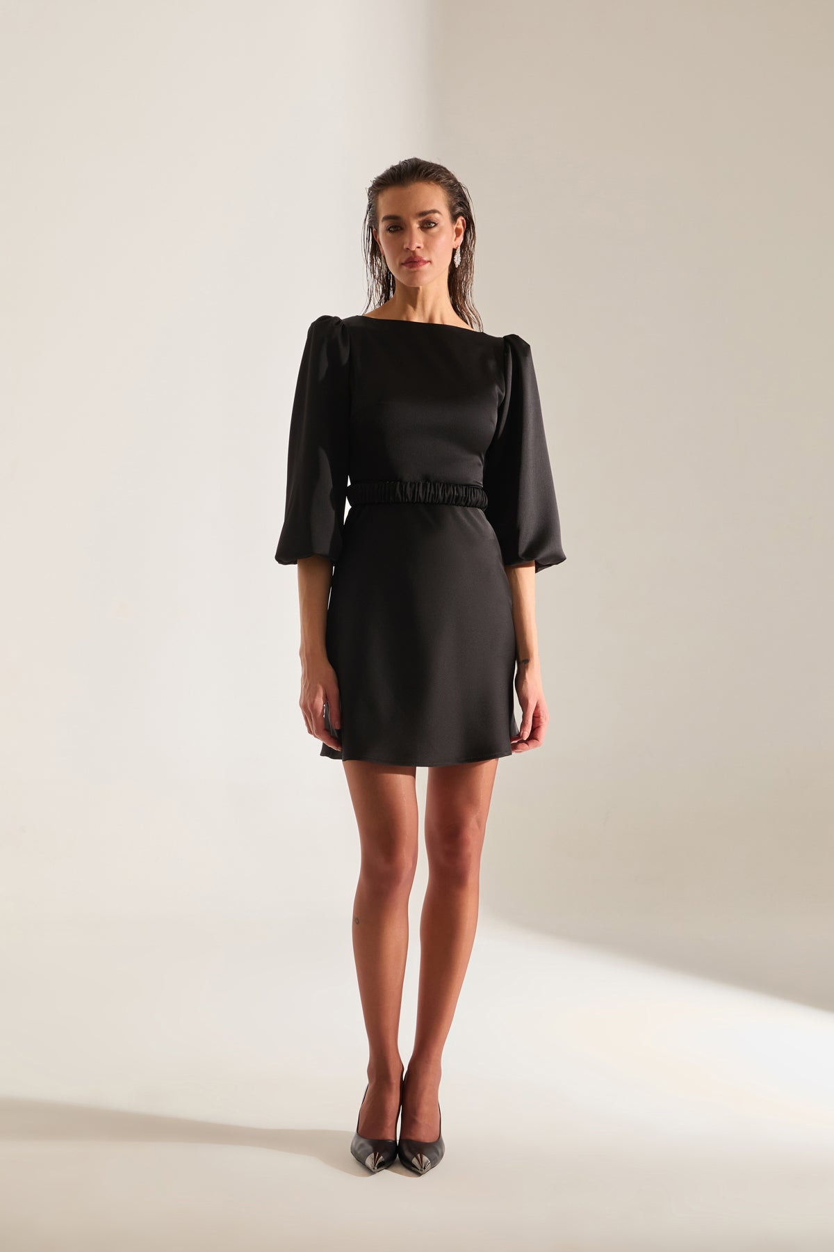 Robe de fiançailles Julie Balon Kol Mini NOIRE