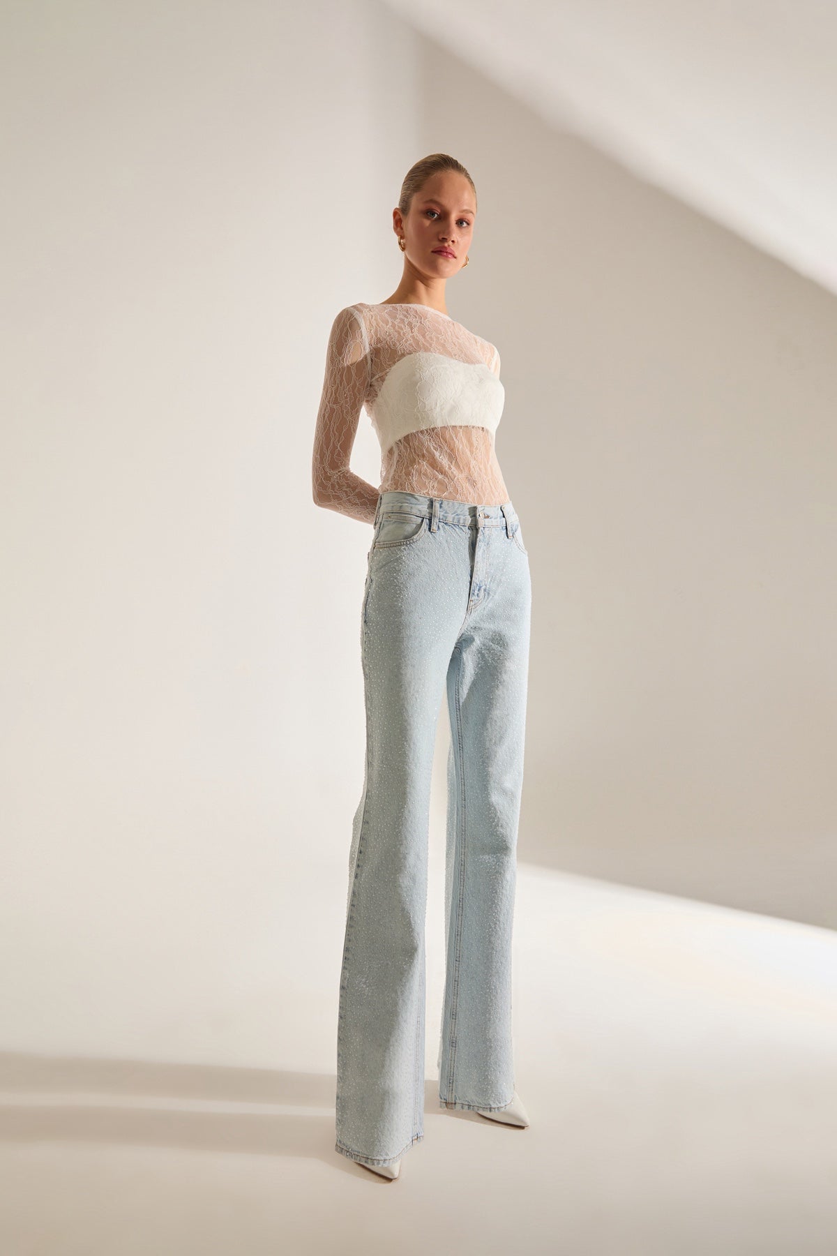 Lund Light Blue Jeans Pants