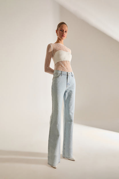 Lund Light Blue Jeans Pants