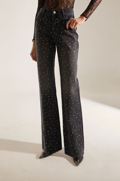 Pantalon en Jean Noir Lund